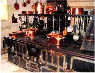 Kitchen at Chenonceaux