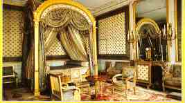Photo of the Chambers of the Empress Josephine at the chateau de Fontainebleau